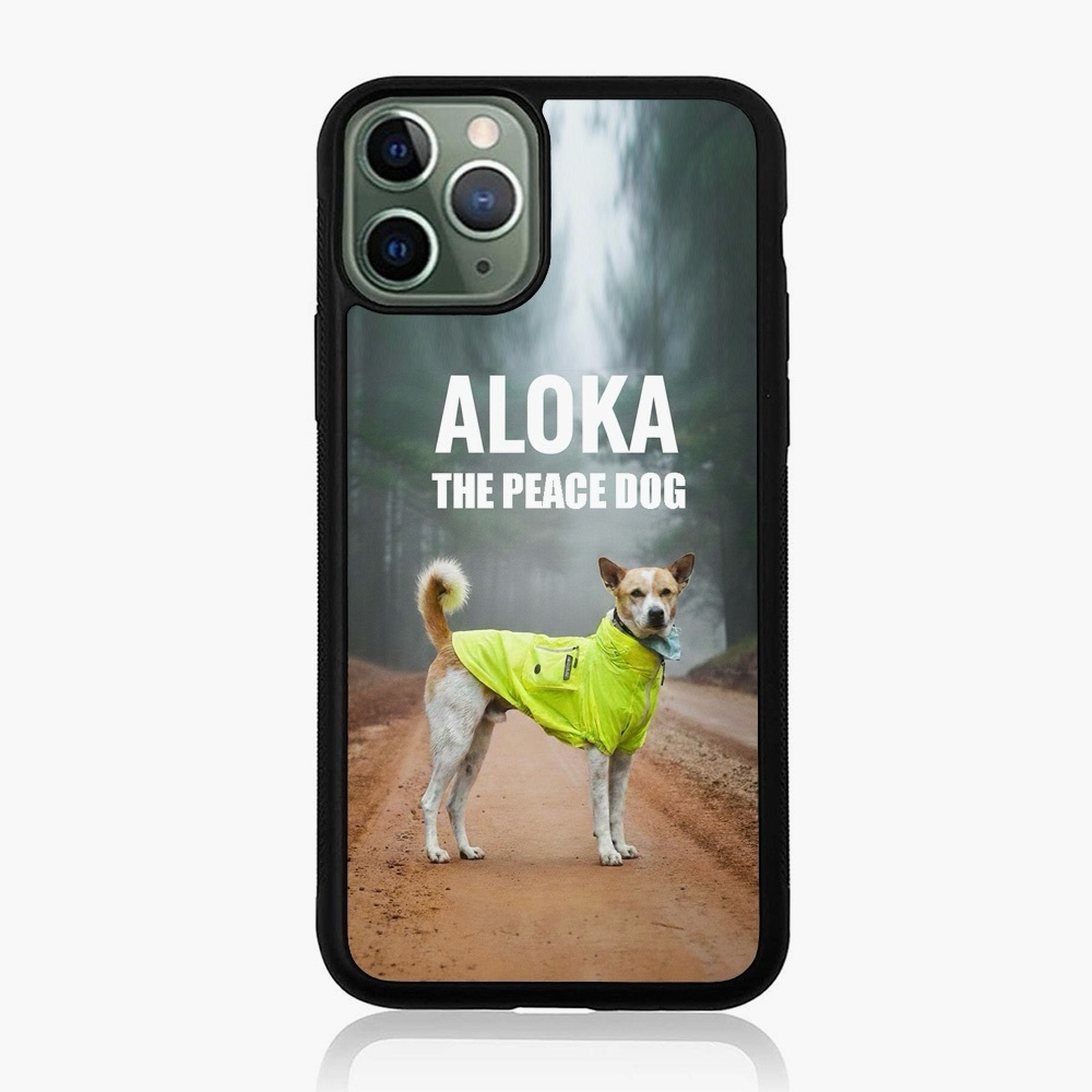 ALOKA The Peace Dog iPhone 15 pro max Cover WALK FOR PEACE iPhone 14 case 13 Pro